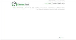 Desktop Screenshot of lisacoe.com